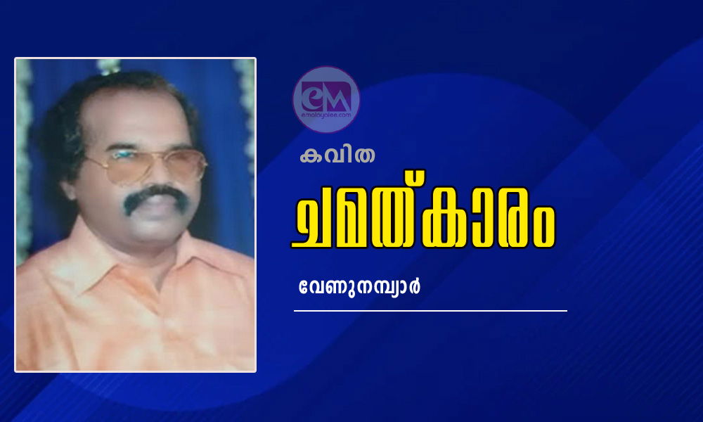 ചമത്കാരം (കവിത: വേണുനമ്പ്യാർ)