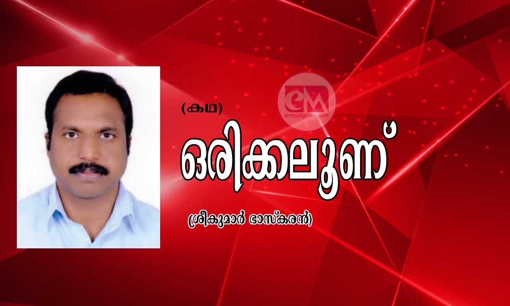 ഒരിക്കലൂണ്  (കഥ: ശ്രീകുമാർ ഭാസ്കരൻ)