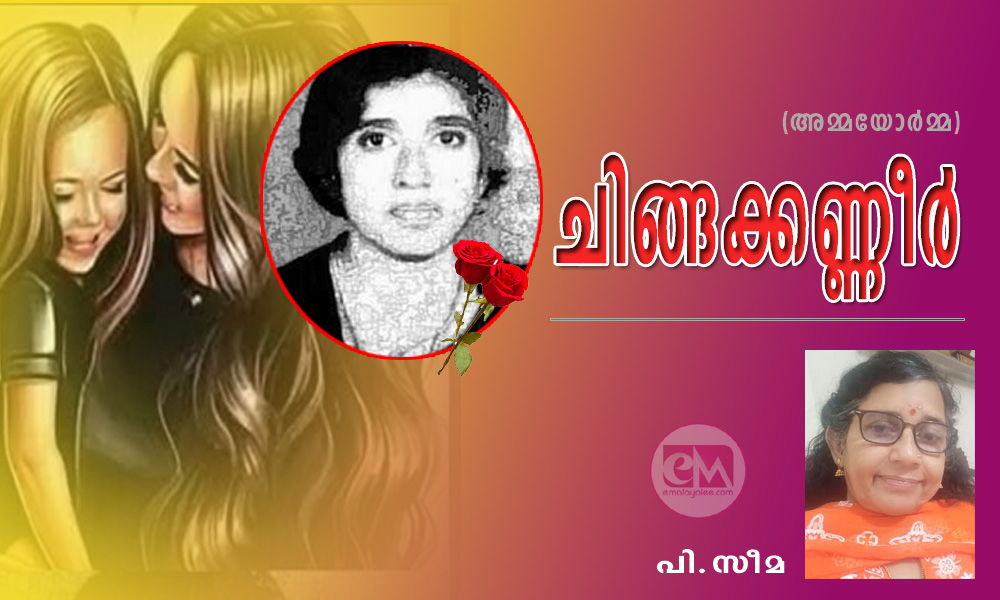 ചിങ്ങക്കണ്ണീർ ( അമ്മയോർമ്മ : പി.സീമ )