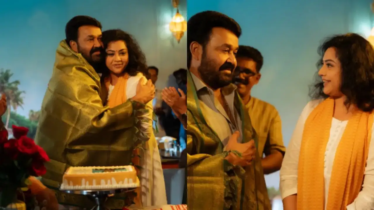 ലാലേട്ടനെ സഹതാരമെന്ന് വിളിക്കുന്നത് ബഹുമതിയാണ്, എന്നാൽ അദ്ദേഹത്തെ ഒരു സുഹൃത്തെന്ന് വിളിക്കുന്നത് അനുഗ്രഹമാണ്; മോഹൻലാലിനെ പൊന്നാട അണിയിച്ച് നടി മീന