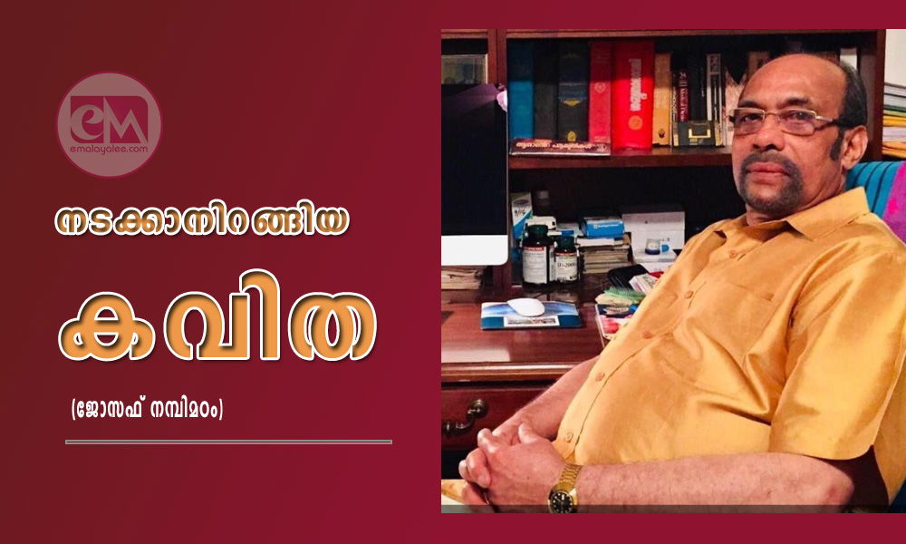 നടക്കാനിറങ്ങിയ കവിത (ജോസഫ് നമ്പിമഠം)
