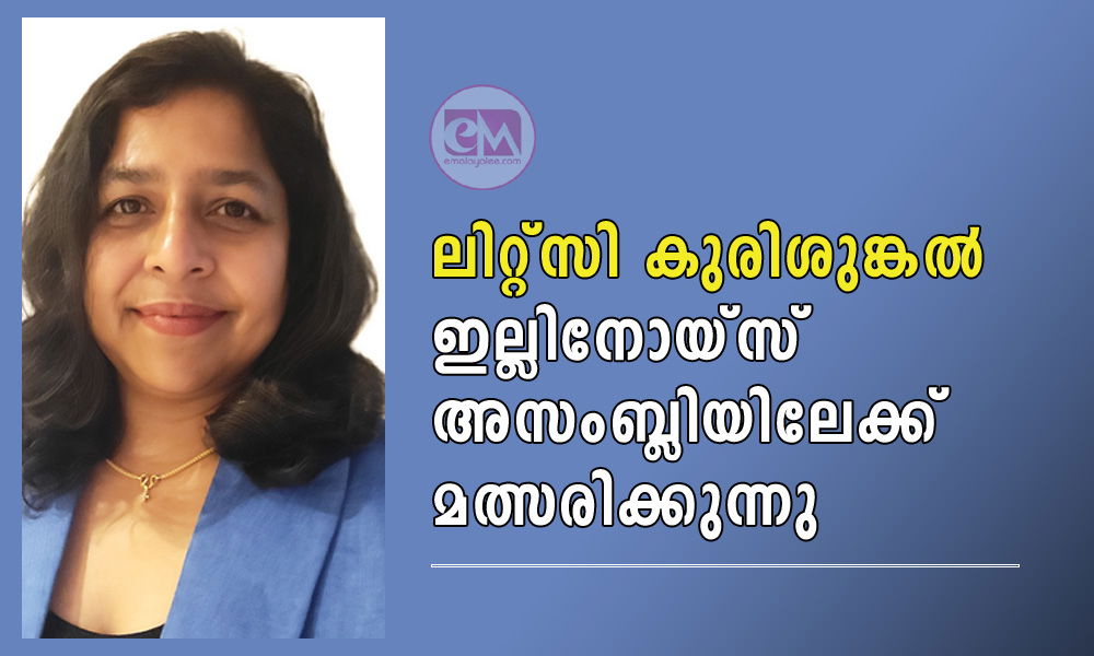 ലിറ്റ്സി കുരിശുങ്കൽ ഇല്ലിനോയ്സ് അസംബ്ലിയിലേക്ക് മത്സരിക്കുന്നു