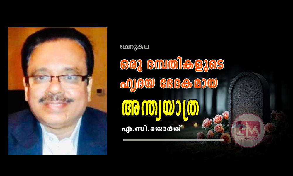 ഒരു ദമ്പതികളുടെ ഹൃദയ ഭേദകമായ അന്ത്യയാത്ര (ചെറുകഥ: എ.സി.ജോർജ്)