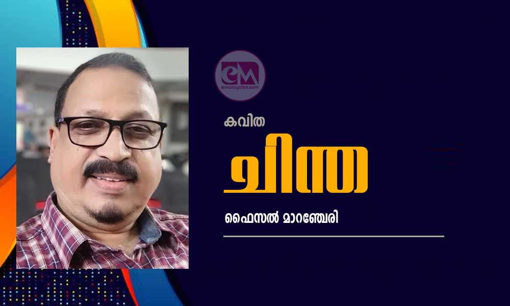 ചിന്ത (കവിത: ഫൈസല്‍ മാറഞ്ചേരി)