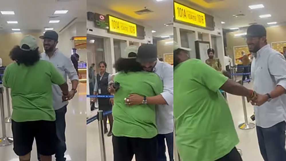 ഓര്ക്കാപ്പുറത്ത് ഒരു കൂടിക്കാഴ്ച; സൗഹൃദം പങ്കിട്ട് ദുല്ഖറും യോഗിബാബുവും