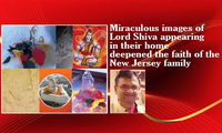 Miraculous images of Lord Shiva appearing in their home deepened the faith of the New Jersey family