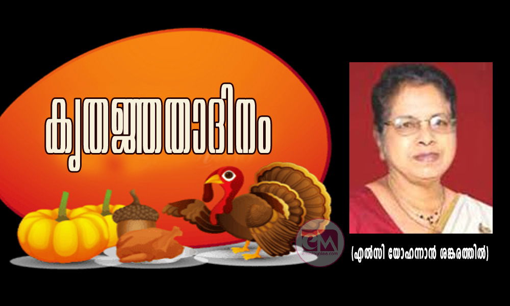 കൃതജ്ഞതാദിനം (എൽസി യോഹന്നാൻ ശങ്കരത്തിൽ)