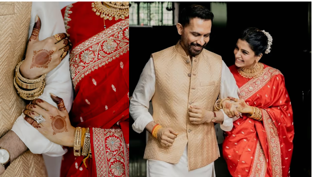 നടി സമാന്തയും സംവിധായകൻ രാജ് നിദിമോരുവും വിവാഹിതരായി; ചടങ്ങിന്റെ ചിത്രങ്ങള് പങ്കുവച്ച് താരം