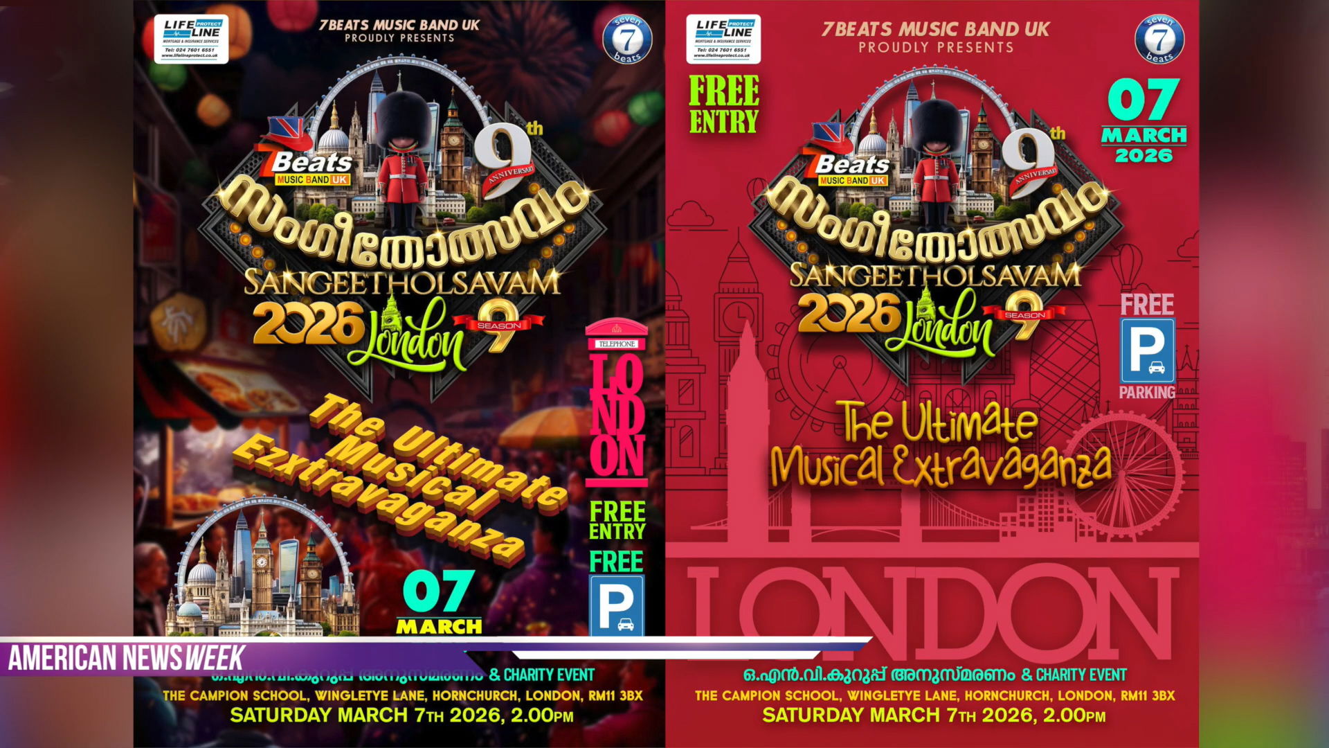 American News Week: 7 Beats Music Band Announces Season 9 Festival & Charity Event in Hornchurch| UK