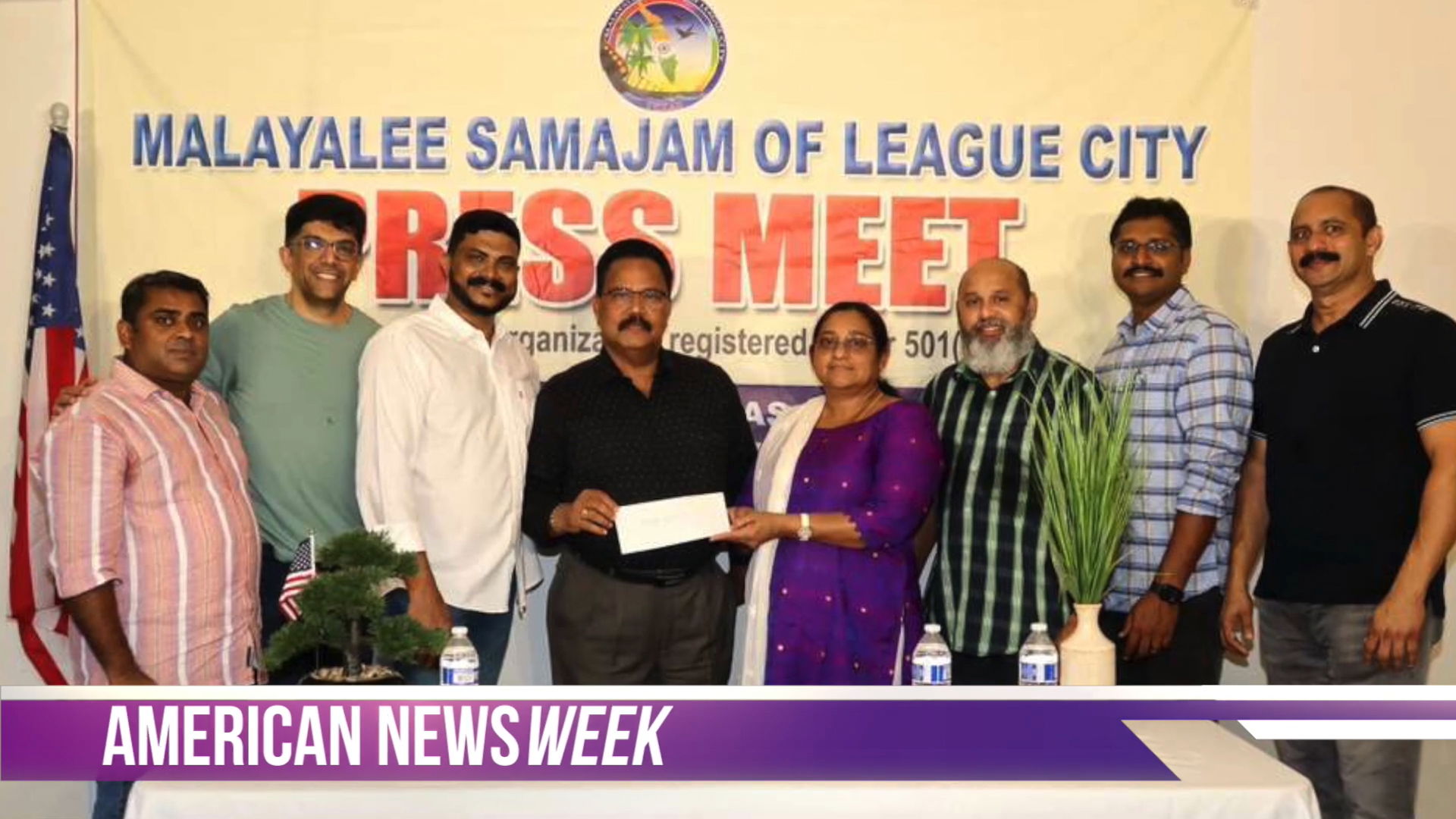 American News Week | League City Malayalee Samajam Launches Free Housing Project for the Homeless