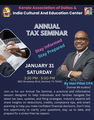 ഡാളസ് കേരള അസോസിയേഷൻ വാർഷിക ടാക്സ് സെമിനാർ: ജനുവരി 31-ന്