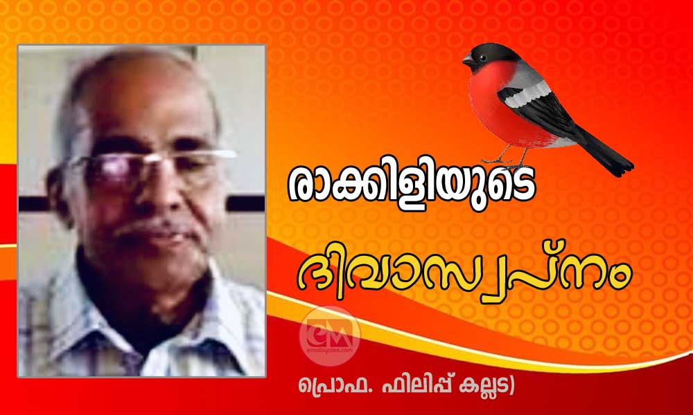 രാക്കിളിയുടെ ദിവാസ്വപ്നം (കവിത: പ്രൊഫ. ഫിലിപ്പ് കല്ലട)