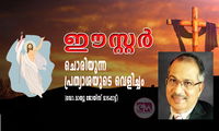 ഈസ്റ്റർ ചൊരിയുന്ന  പ്രത്യാശയുടെ വെളിച്ചം (ഡോ.മാത്യു ജോയിസ് മാടപ്പാട്ട്)