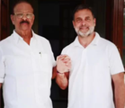 യഥാർത്ഥ കോൺഗ്രസ് പോരാളി; കെ. സുധാകരനുമായി കൂടിക്കാഴ്ച നടത്തി രാഹുൽ ഗാന്ധി