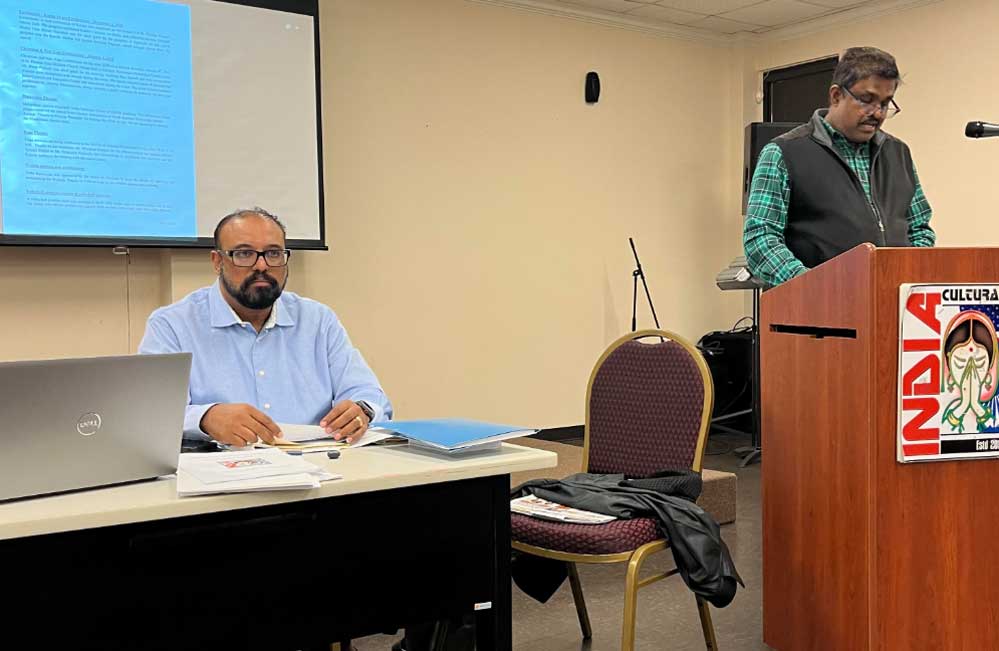 ഇന്ത്യ കൾച്ചറൽ ആൻഡ് എഡ്യൂക്കേഷൻ സെന്ററിന്റെ വാർഷിക പൊതുയോഗം നടത്തി