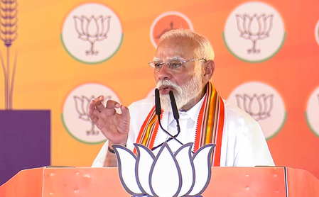 കേരളം മാറ്റത്തിന്റെ പാതയില്; പാലക്കാട് ബിജെപിക്ക് കേരളത്തിലേക്കുള്ള കവാടമെന്ന് മോദി