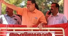 എല്‍ഡിഎഫ് സ്ഥാനാര്‍ഥിക്കായി സ്പീക്കറുടെ റോഡ് ഷോ; തെരഞ്ഞെടുപ്പ് കമ്മീഷന് പരാതി നല്‍കി ഷിബു ബേബി ജോണ്‍