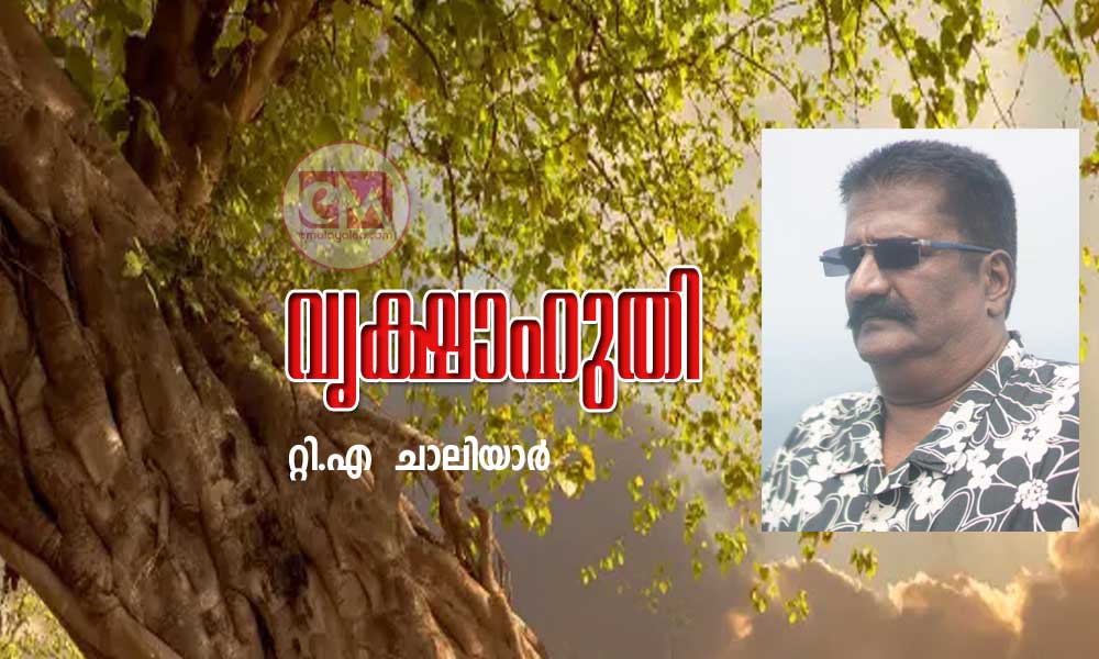 വൃക്ഷാഹുതി (കവിത: റ്റി.എ ചാലിയാർ)