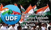 Indian Overseas Congress Applauds Congres-led Victory in Kerala