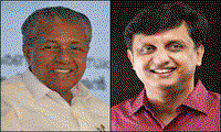 ധര്‍മ്മടത്ത് പിണറായിക്ക് 11800 ലീഡ്; ബേപ്പൂരില്‍ മുഹമ്മദ് റിയാസിന് 7481 ലീഡ്