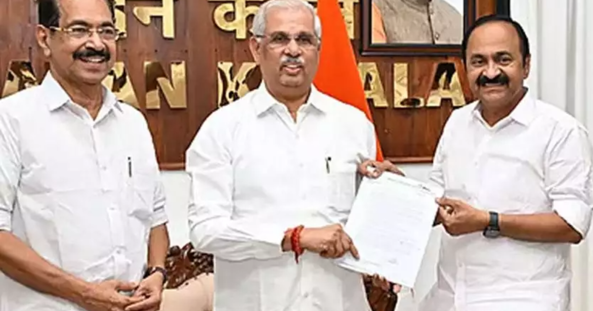 സത്യപ്രതിജ്ഞാ വേദിയില് മുഖ്യമന്ത്രിയും മന്ത്രിമാരും മാത്രം മതി; ലോക്ഭവന് നിര്ദേശം