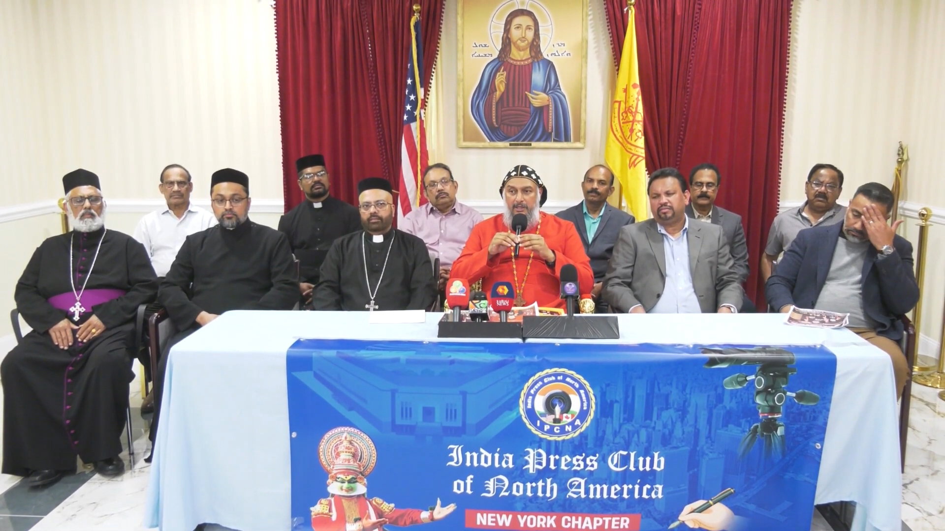 IPCNA & Malankara Archdiocese of the Syrian Orthodox Church in North America Press Meet
