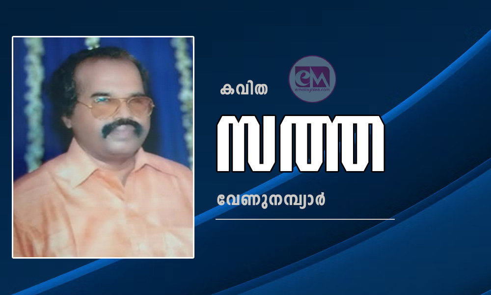 സത്ത (കവിത: വേണുനമ്പ്യാർ)
