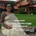 അകത്തെ തൃപ്തിപ്പെടുത്താനുള്ള പുറം വേലകൾ : എസ്.ശാരദക്കുട്ടി