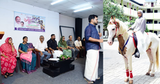 പ്രവേശനോത്സവം: കൗതുകമായി പെൺപള്ളിക്കൂടത്തിൻ്റെ  ഝാൻസി റാണി