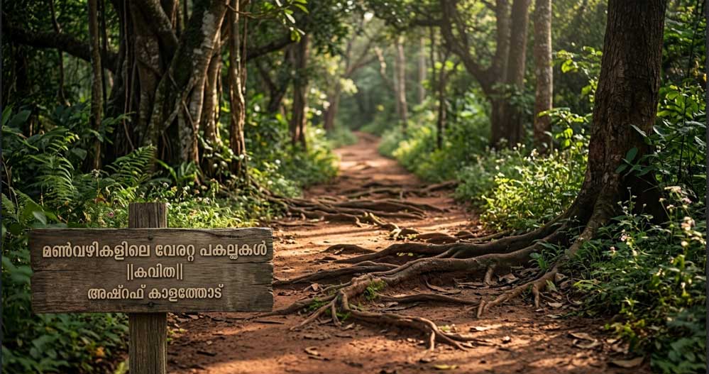 മൺവഴികളിലെ വേരറ്റ പകലുകൾ (കവിത: അഷ്റഫ് കാളത്തോട്)