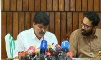 കൃഷിമന്ത്രിയുടെ വാര്‍ത്താസമ്മേളനത്തില്‍ ശ്രീറാം വെങ്കിട്ടരാമന്‍; പ്രതിഷേധിച്ച് മാധ്യമപ്രവര്‍ത്തകര്‍,  ഇറങ്ങിപ്പോയി ശ്രീറാം