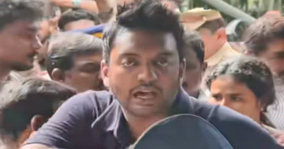 പിതാവിന്റെ അന്ത്യകർമ്മങ്ങൾക്കിടെ മാധ്യമങ്ങളുടെ തള്ളിക്കയറ്റം ; പൊട്ടിത്തെറിച്ച് ചന്തു