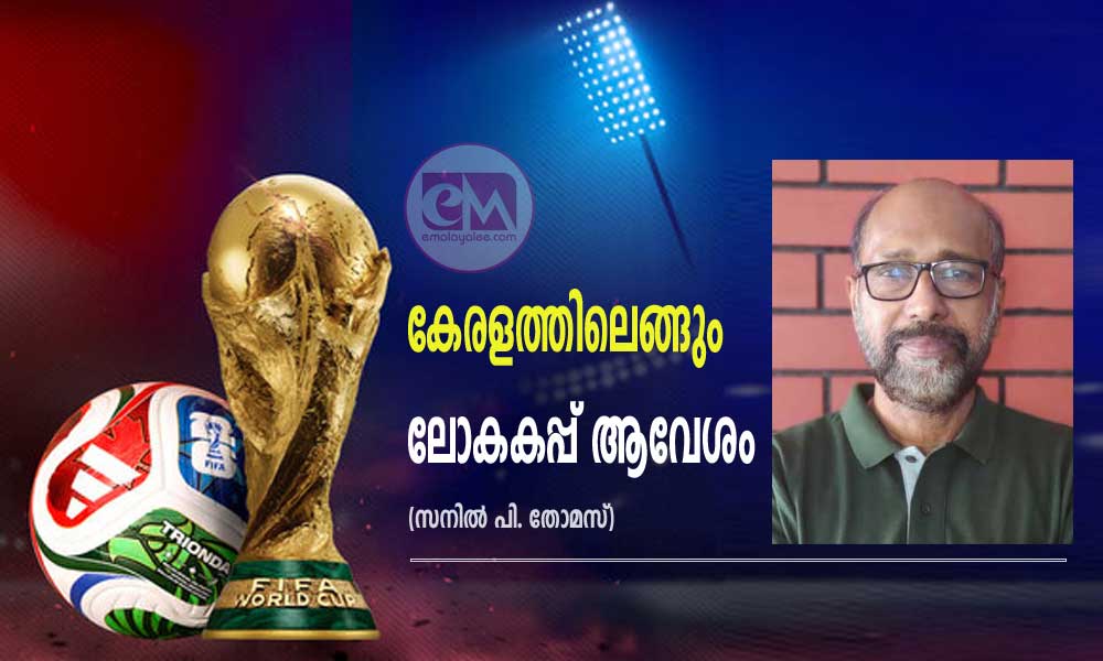 കേരളത്തിലെങ്ങും ലോകകപ്പ് ആവേശം (സനില് പി. തോമസ്)