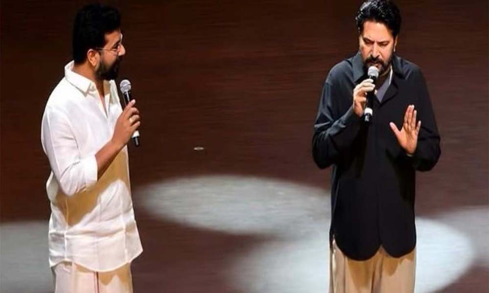 'ജനങ്ങളെ ഭരിക്കാന് വേണ്ടിയല്ല, ജനങ്ങള്ക്ക് വേണ്ടി ഭരിക്കാനാണ് ജനാധിപത്യ ഗവണ്മെന്റ്'; മമ്മൂട്ടി പിഷാരടിയോട്
