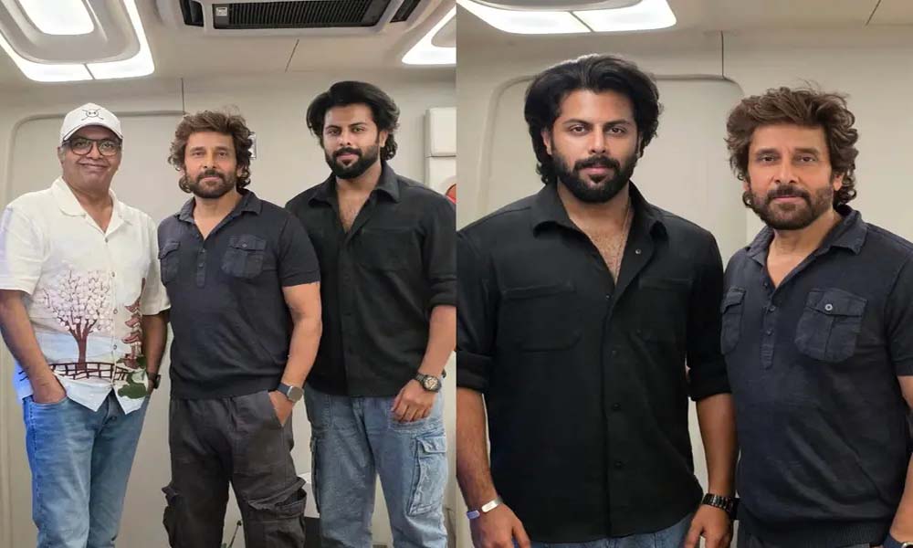  'ഞാന്‍ നിന്നെ ഒരുപാട് എടുത്തോണ്ട് നടന്നതാ'; അഭിമന്യു ഷമ്മി തിലകനോട് വിക്രം