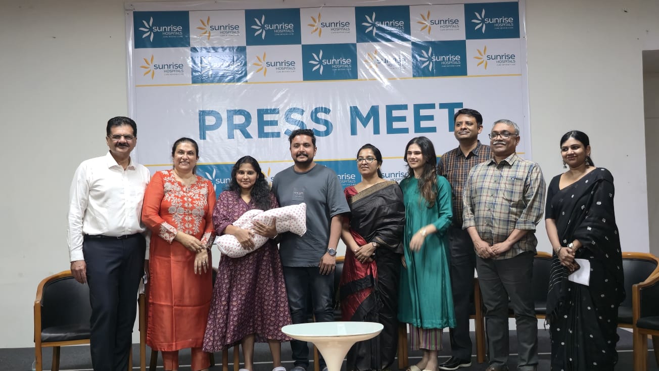 മാതൃത്വത്തിന് പുതിയ പ്രതീക്ഷ: അതിസങ്കീർണ ഗർഭാവസ്ഥയിൽ അപൂർവ ശസ്ത്രക്രിയ നടത്തി സൺറൈസ് ഹോസ്പിറ്റൽ