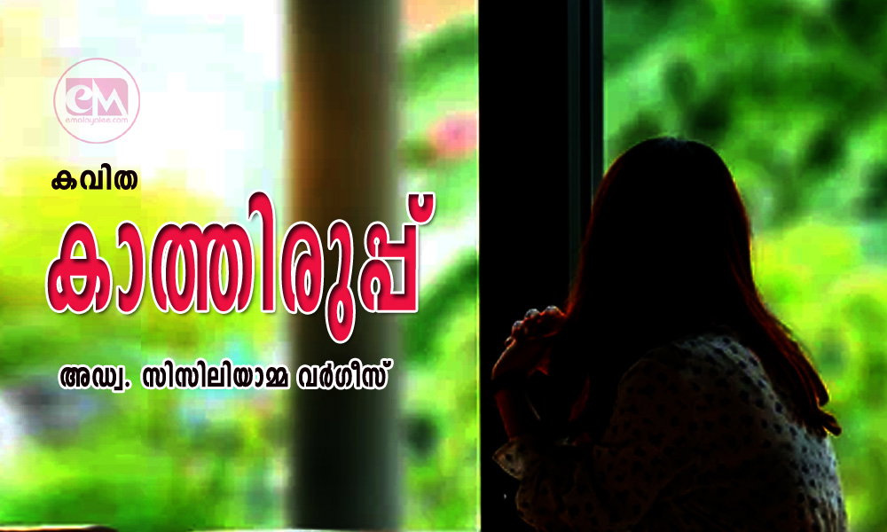 കാത്തിരുപ്പ് (കവിത: അഡ്വ. സിസിലിയാമ്മ വര്ഗീസ്)