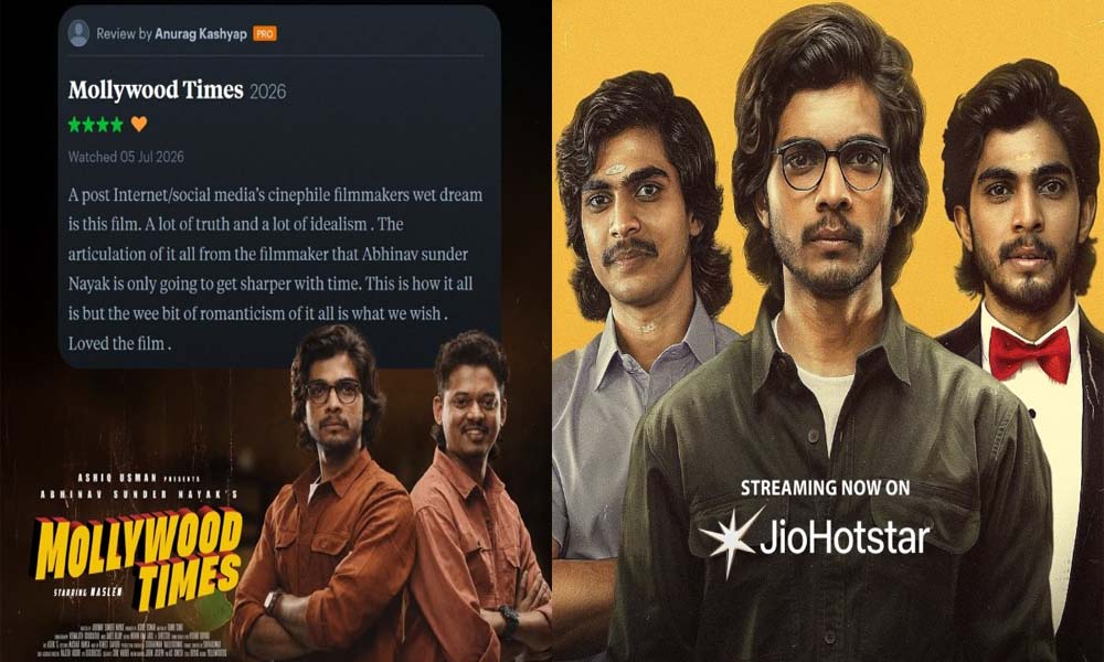 അഭിനവിന്റെ ആവിഷ്കാര ശൈലി കാലക്രമേണ കൂടുതല് മൂര്ച്ചയുള്ളതാകും: മോളിവുഡ് ടൈംസിനെ അഭിനന്ദിച്ച് അനുരാഗ് കശ്യപ്