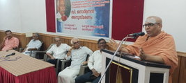 സി. ജനാർദ്ദനൻ സമൂഹത്തിനു വേണ്ടി നിശ്ശബ്ദമായി പ്രവർത്തിച്ചു: സ്വാമി ചിദാനന്ദപുരി 