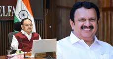 കേരളത്തിന് എയിംസും രണ്ടാം മെഡിക്കൽ കോളേജും ഉറപ്പുനൽകി കേന്ദ്രം ;  കേന്ദ്ര ആരോഗ്യമന്ത്രി ജെ.പി. നദ്ദയുമായി കൂടിക്കാഴ്ച നടത്തി കെ. മുരളീധരൻ