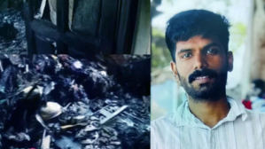 ലഹരി വാങ്ങാൻ വീട്ടുകാർ പണം നൽകിയില്ല;  സ്വന്തം വീടിന് തീയിട്ട് യുവാവ്