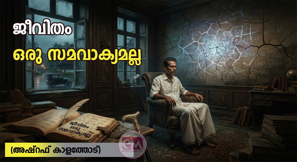 ജീവിതം ഒരു സമവാക്യമല്ല (അഷ്റഫ് കാളത്തോട്)