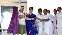 രാഹുല്‍ തറക്കല്ലിട്ടിട്ട് 5 മാസം: ഒടുവില്‍ ദുരന്തബാധിതർക്കുള്ള വീട് നിർമാണം തുടങ്ങി കോൺഗ്രസ്