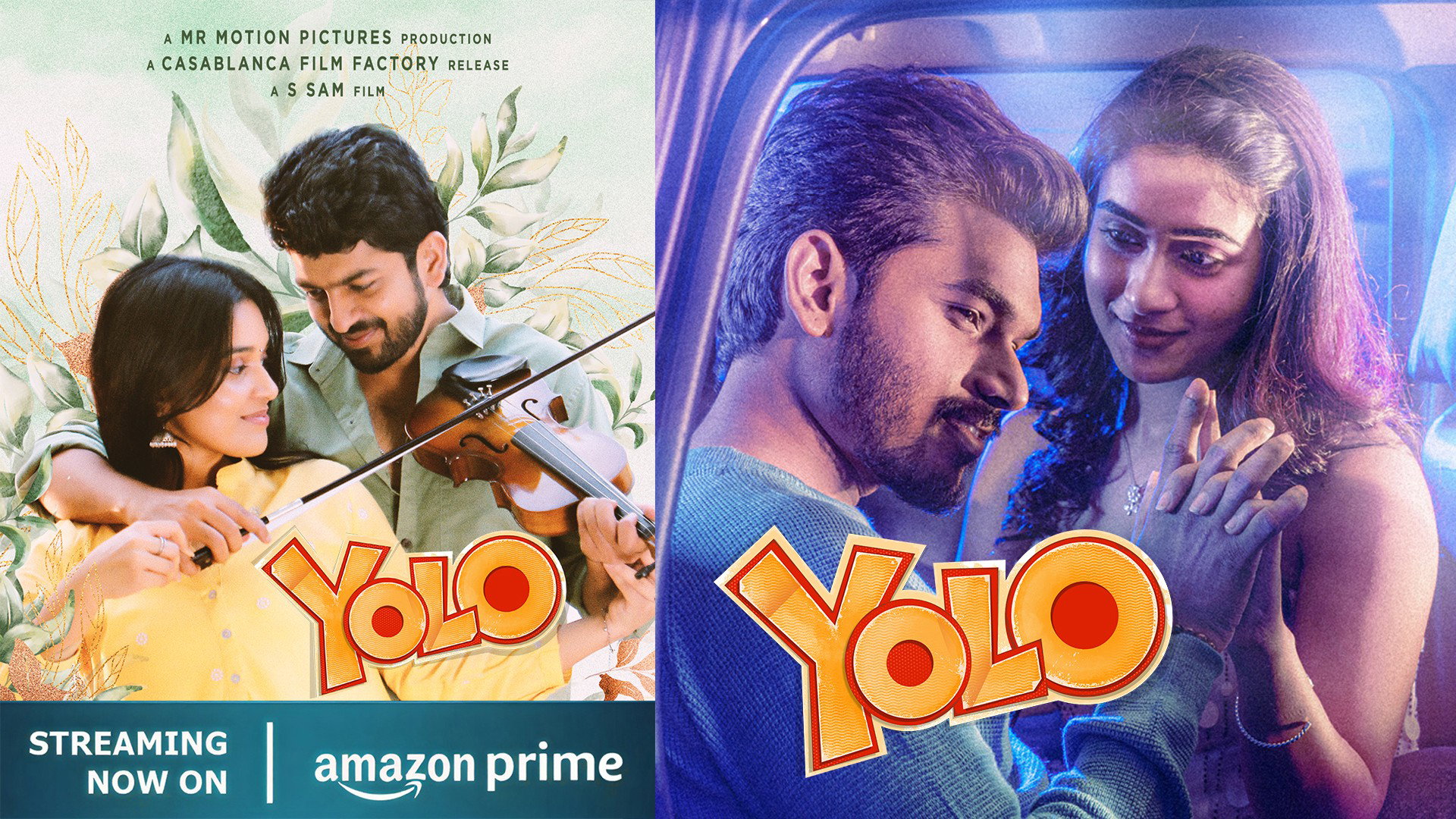 കാസാബ്ലാങ്കാ ഫിലിം ഫാക്ടറിയുടെ തമിഴ് ചിത്രം 'യോളോ' ആമസോണ് പ്രൈം വീഡിയോയില്