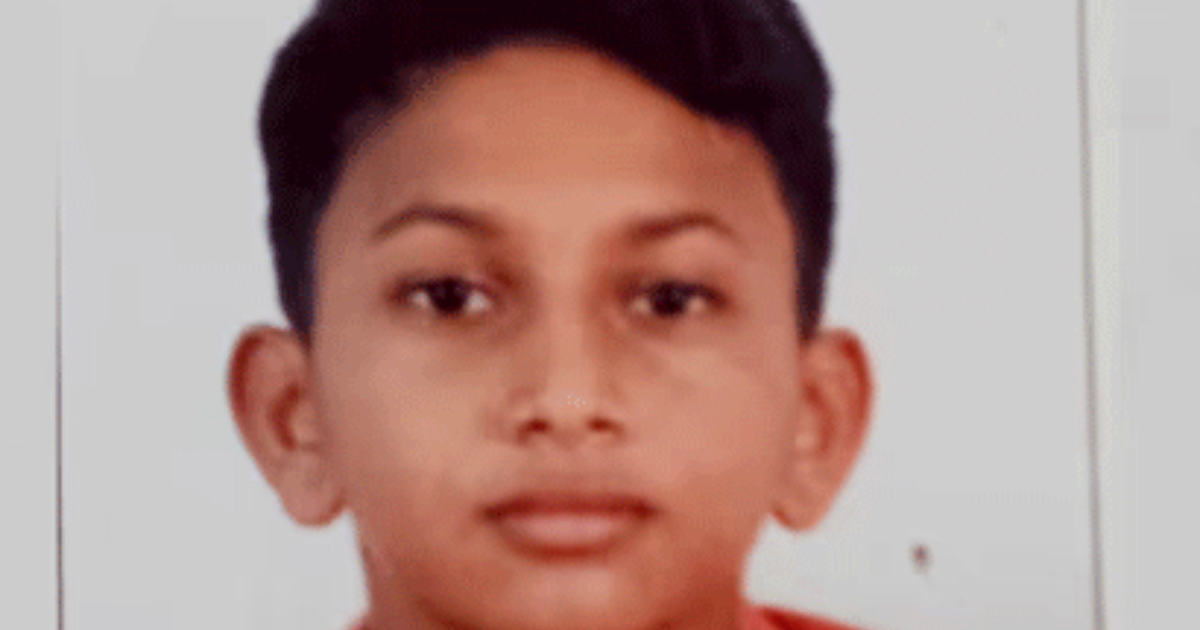 ടെറസിൽ നിന്ന് ഷട്ടിൽ കളിക്കുന്നതിനിടെ വീണ് 13ന് വയസുകാരന് ദാരുണാന്ത്യം