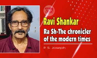 Ra Sh-The chronicler of the modern times (Tribute Ravi Shankar)-  P. S. Joseph