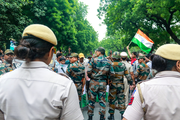 സിജെപി സമരം; എല്ലാ പൊലീസുകാരുടെയും അവധി റദ്ദാക്കി ഉത്തരവിറക്കി  ഡൽഹി പൊലീസ്