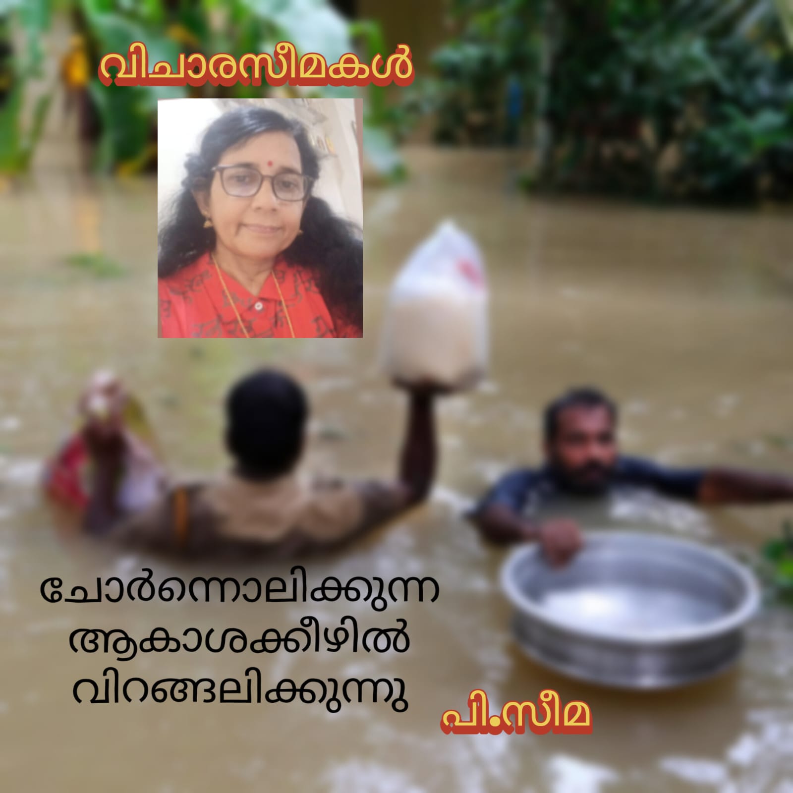 ചോർന്നൊലിക്കുന്ന ആകാശക്കീഴിൽ വിറങ്ങലിക്കുന്നു (വിചാരസീമകൾ : പി.സീമ )