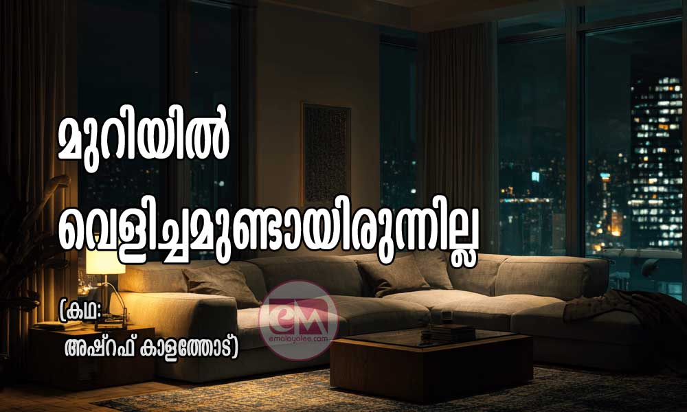 മുറിയിൽ വെളിച്ചമുണ്ടായിരുന്നില്ല (കഥ: അഷ്റഫ് കാളത്തോട്)