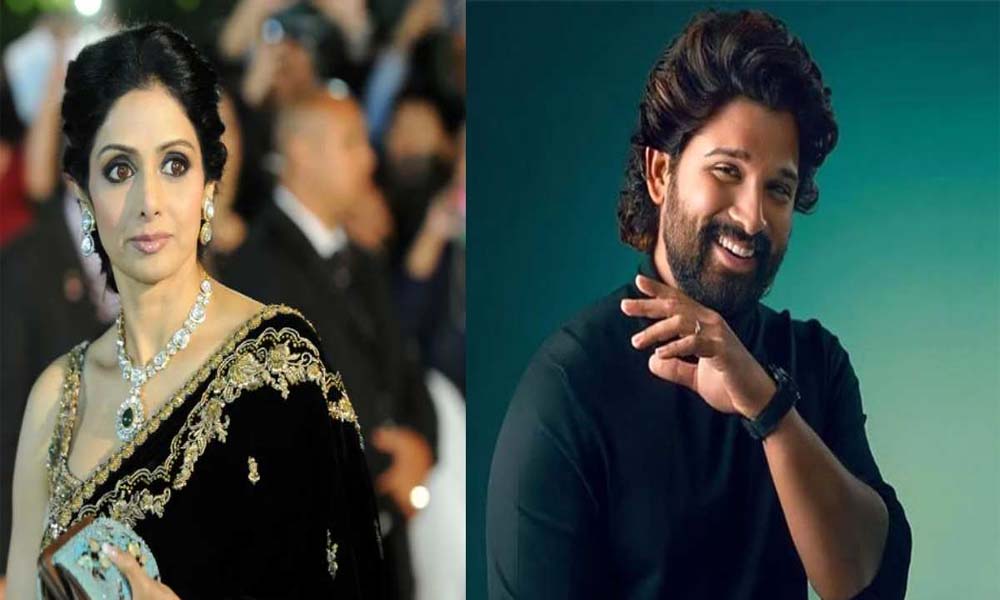 ശ്രീദേവിയുടെ വിവാഹം കഴിഞ്ഞുവെന്ന് അറിഞ്ഞ്, ആ ദിവസം മുഴുവനിരുന്ന് കരഞ്ഞു'; അല്ലു അര്ജുന്